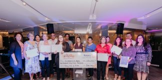 Rotary Club Aruba ta hasi un total di AWG 264.000,- na donacion.