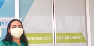 Hospital: Mask ta obligatorio na departamento di emergencia