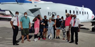 EZ-air a transporta personal medico na Corsou pa bin yuda na Aruba