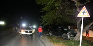 Dos persona herida den accidente fuerte na Koyari