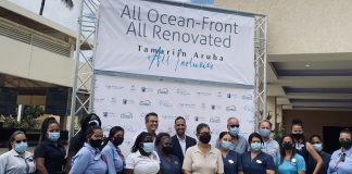 Tamarijn Aruba All Inclusive a ricibi nan prome check-ins Diasabra, 28 di November 2020