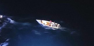 Radar a capta boto sospechoso y Kustwacht a sali pa intercepta 10 persona cu kier a drenta Aruba