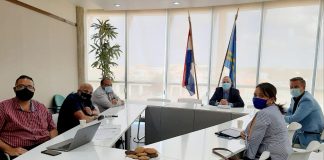 Minister Andin Bikker hunto cu Procurador General y Alto Comisario a reuni cu Asociacion Arubiano di Prensa (ASAP)