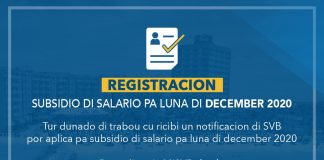 Minister Xiomara Maduro ta informa: Subsidio di Salario pa luna di december ta habri di dia 10 pa dia 17 di december 2020