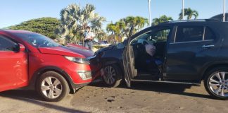 Un dama herida den boksmento diabierna mainta na Paradera