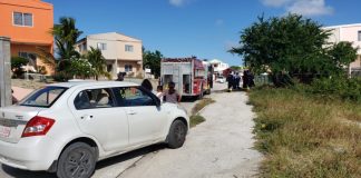 Trailer a kima na Sababa Basora Noord y un persona mester a wordo hiba Hospitaal, daño material ta grandi.