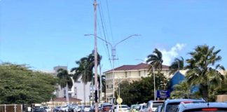 Rij largo ayera na Hospital pa pasa test di covid