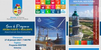 Minister Xiomara Maduro ta anuncia: Serie di Programa di television ‘Aruba Fuerte y Resiliente – Reactivando nos Economia – cu un programa tocante e proyecto SISSTEM