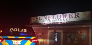 Atraco arma riba Sunflower supermarket pa 4 homber bisti na preto