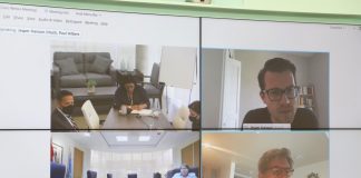 Minister Xiomara Maduro a reuni cu e Executive Director pa Reino Hulandes na IMF