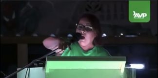 Candidata di Avp ta mal ehempel pa comunidad