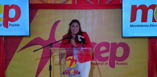 Partido MEP ta presenta candidato nobo riba lista di MEP: Michella Laclé e/v Steenvoorde