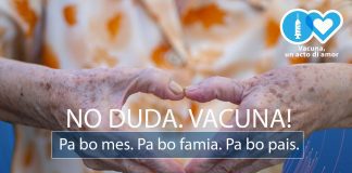 Departamento di Salud Publico ta invita nos adultonan mayor pa vacuna contra COVID-19!
