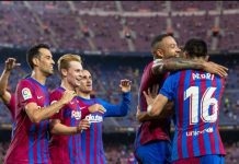 Barcelona ta gana Real Sociedad den La Liga Santander 2021