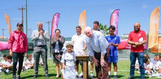 Exitoso clinica di futbol Real Madrid