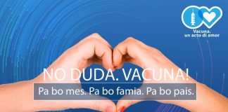 Vacunacion ta un acto di Amor