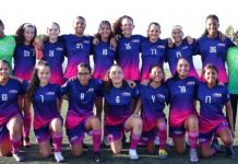Seleccion di futbol femenino U14 pa prome biaha den historia lo hunga un torneo na Republica Dominicana