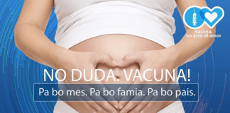 Ta recomenda vacuna na tur persona desde 12 aña, muhernan na estado of den proceso pa sali na estado