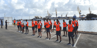 Estudio di ‘Basis Opleiding Kustwacht’ di Wardacosta a start