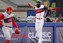 Cleveland Indians ta gana Los Angeles Angels di Anaheim den wega di MLB Little League Classic 2021