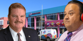 Mike y Patrick tabata fiesta, bebe y parandia cu placa di Lotto