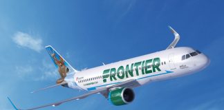 Frontier Airlines lo cuminsa bula pa Aruba na November 2021