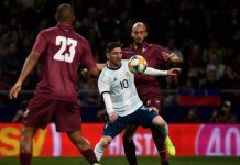 Argentina ta gana Venezuela den weganan di clasificacion pa Mundial Qatar 2022