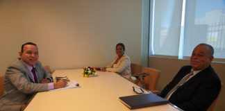 MINISTER ENDY CROES A REUNI CU INSPECTIE ONDERWIJS, Prioridadnan ta pa mehora, trece trankilidad y paz bek den enseñansa