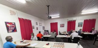 Resultado final di Campeonato di Dam di Aruba pa anja 2021 y Start di torneo Legacy.