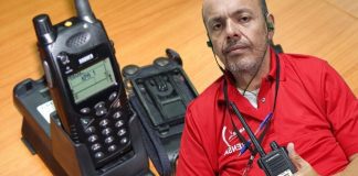 Diamars mainta Nelson Andrade y Marko mester presenta den corte como testigo den caso di radio di polis horta