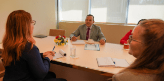 Minister Endy Croes a reuni cu Directie Onderwijs