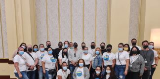 Vacunathon 4 a wordo bon bishita. Hopi hende a vacuna.