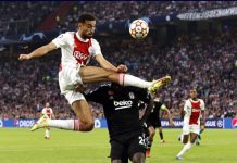 Ajax ta derota Besiktas den wega di UEFA Champions League