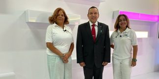 MINISTER ENDY CROES TA RICIBI CINTA “TEAL” EN CONEXION CU E SIMAN DI CONSCIENTISACION Y REFLEXION DI ALZHEIMER