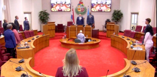 Prome Minister a expresa su orguyo pa cu e respet cu tur cu ta sostene su Gabinete tin den Parlamento