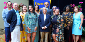 Kiwanis Club of Aruba ta presenta un directiva nobo pa aña 2021-2022