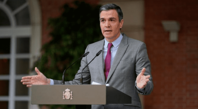 Presidente di pais Spaña a papia di ley pa combati prostitucion ilegal