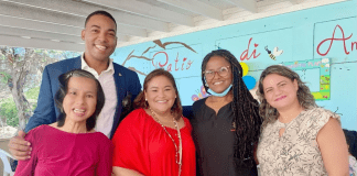 Parlamentario Drs. Shailiny Tromp-Lee (MEP) a pasa un rato ameno na Ambiente Nobo