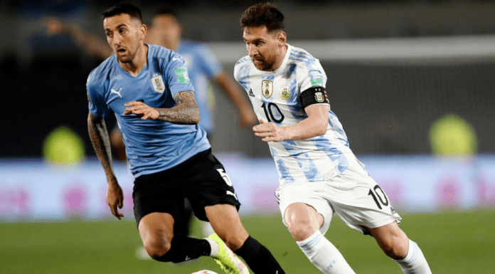 Argentina ta gana Uruguay den weganan di Clasificacion pa Qatar 2022