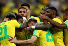 Brazil ta gana Uruguay y ta un paso di clasificacion pa mundial Qatar 2022