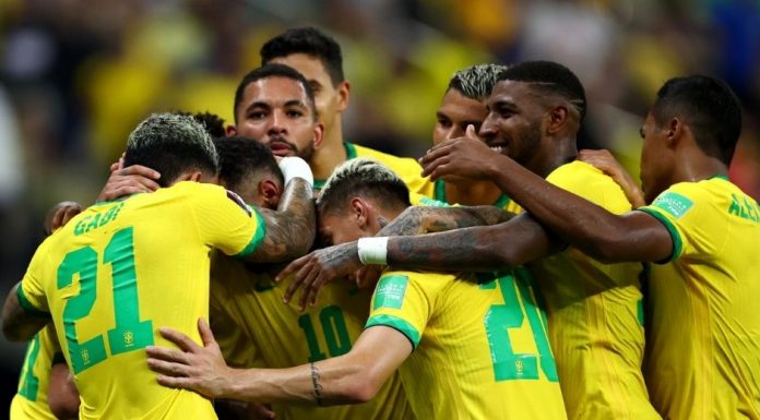 Brazil ta gana Uruguay y ta un paso di clasificacion pa mundial Qatar 2022