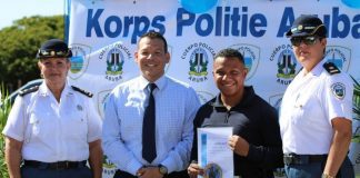 Cuerpo Policial Ta Celebra; Ta Otorga Certificado na Miembronan Di K9 y Ta Huramenta Colega Nobo