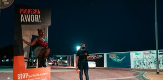 CMMA cu un instalacion provocativo pa consientisa publico tocante traficacion di hende.