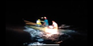 Radar a capta 5 boto direccion Aruba y polis a actua mesora riba nan!