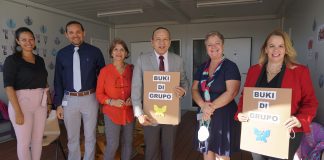 Prome Minister a keda sumamente impresiona cu e bunita presentacion Muchanan di Kleuter di Prinses Amalia