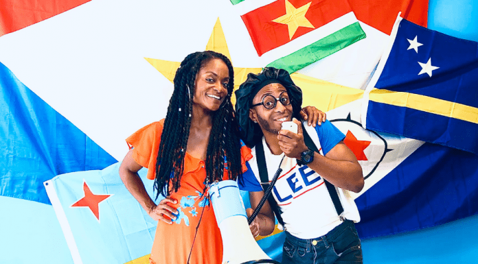 Djego Real huntu Ku Izaline Calister ta Motiva un I tur pa hasi Trabou Boluntario ku Yelele!