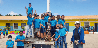 N.V. ELMAR a coopera cu Colegio Laura Wernet Paskel durante di “Kinderboekenweek”