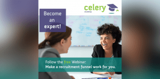 Celery Academy ta ofrese webinar gratis tokante “Recruitment funnel”.