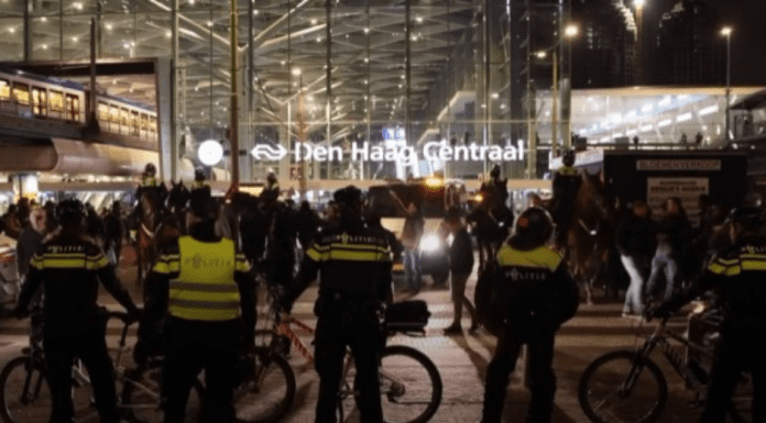 Distrubio na varios cuidad na Hulanda ora a anuncia medida cu lo cuminza diasabra