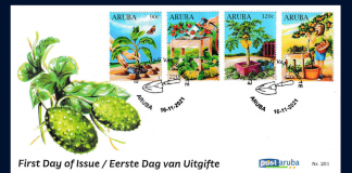 Post Aruba a emiti un serie nobo titula ”Agricultura”
